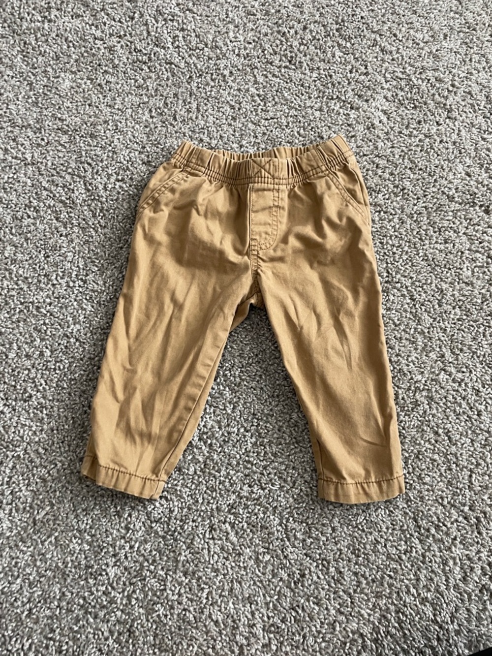 Carter's Tan Pull-On Chino Pants